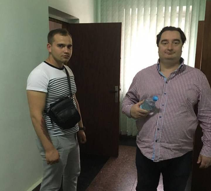Ігоря Гужву відправили до ізолятора (фото, відео)