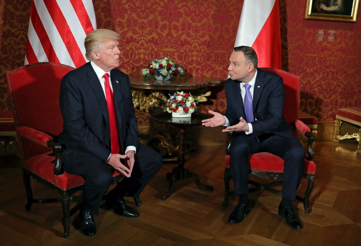 Дуда і Трамп обговорили поставки скрапленого газу в Україну