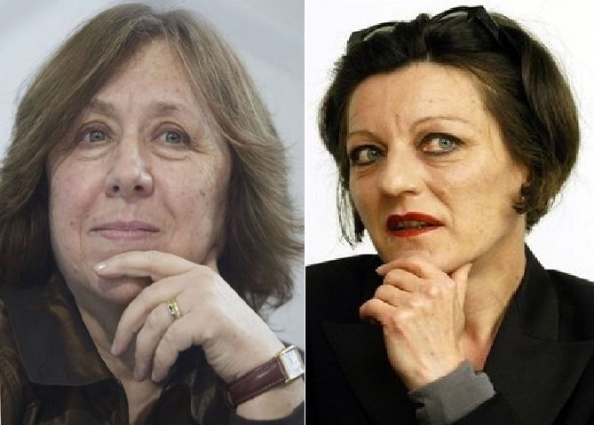 Нобелівські лауреати Герта Мюллер та Світлана Алексієвіч приїдуть до України