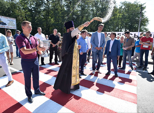 Ляшко разом з Омеляном відкрили 4 км відремонтованої дороги під Києвом