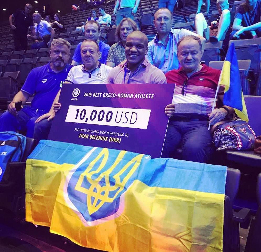 Жан Беленюк визнаний кращим борцем світу 2016 року