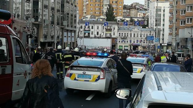 Вибух на Бесарабці: оприлюднено відео