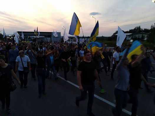 Міхеїл Саакашвілі з бійкою прорвався в Україну через «Шегині»