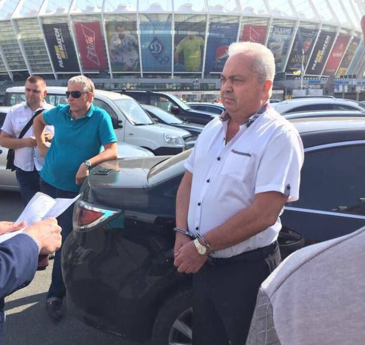 Голова правління "Хліб України" Мирон Скородинський спіймався на хабарі (фото)