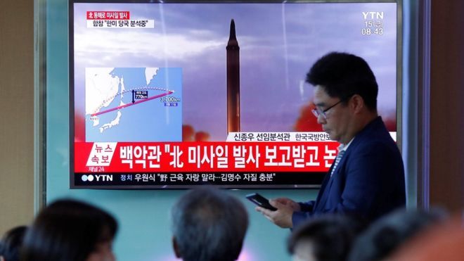 ООН і НАТО обурені запуском ракети з КНДР над Японією