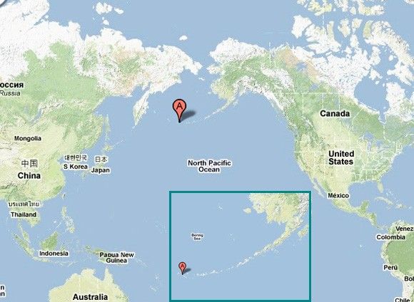 На островах між Росією та США стався землетрус магнітудою в 6,6 балів