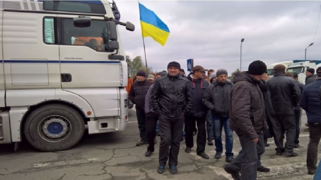 На Волині шахтарі заблокували пункт пропуску «Ягодин»