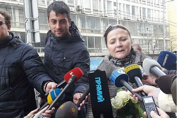 Для Ніни Матвієнко на ювілей презентували іменну зірку на «Площі зірок» у Києві (фото)