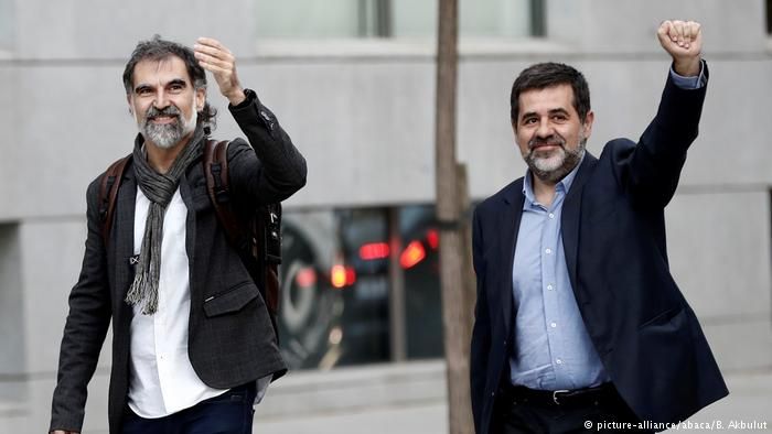 У Каталонії арештували двох лідерів сепаратистів