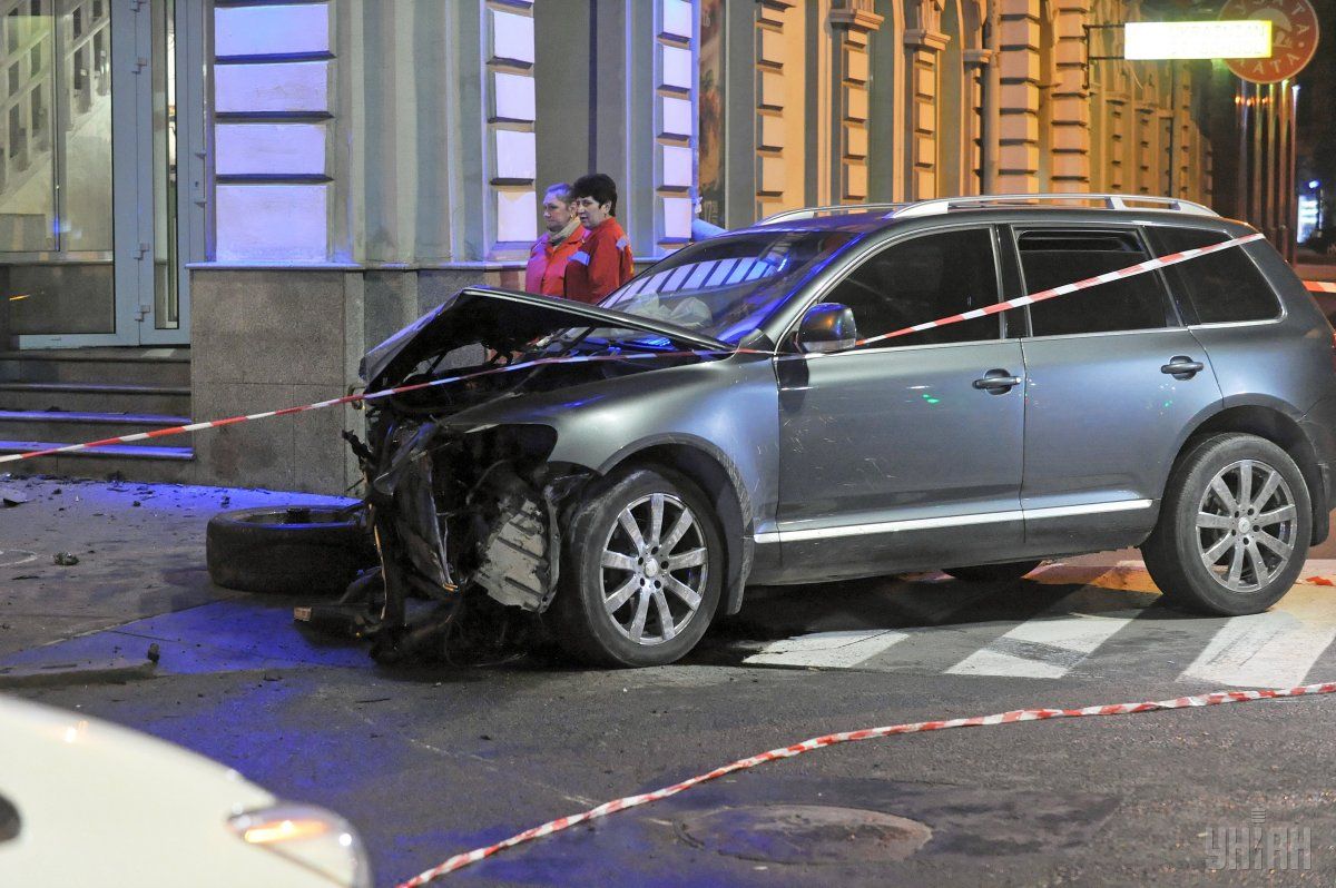 В СБУ заперечили причетність водія Volkswagen Touareg до відомства