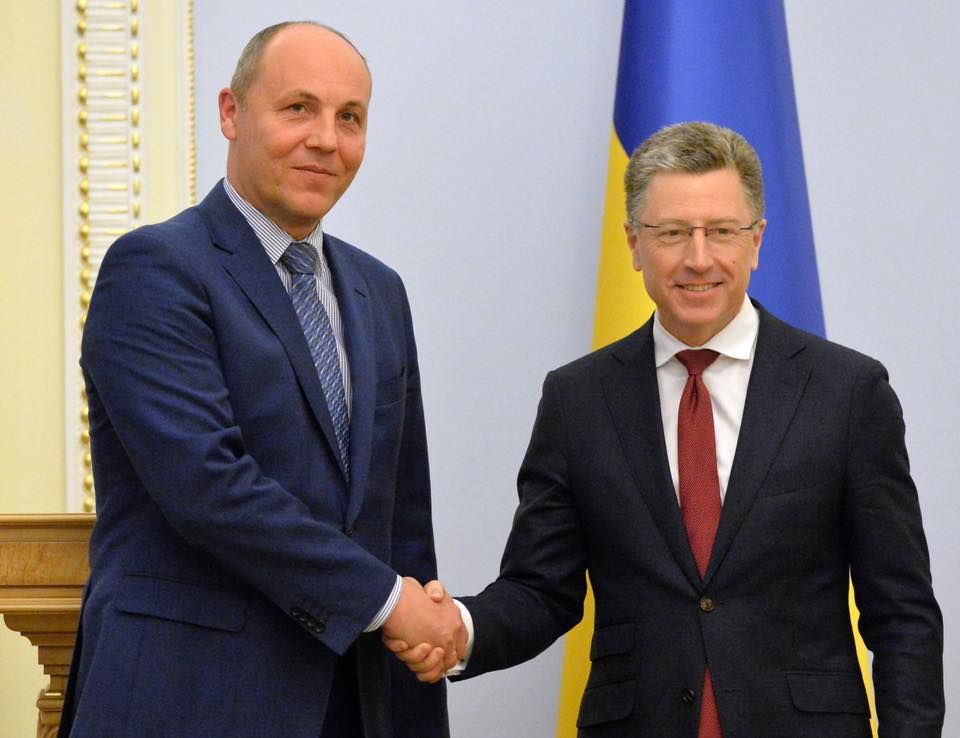 Андрій Парубій на зустрічі із Куртом Волкером применшив кількість загиблих українських військових (відео)