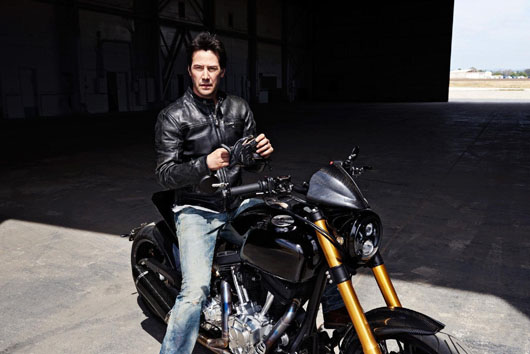 Кіану Рівз заснував компанію з випуску ексклюзивних мотоциклів