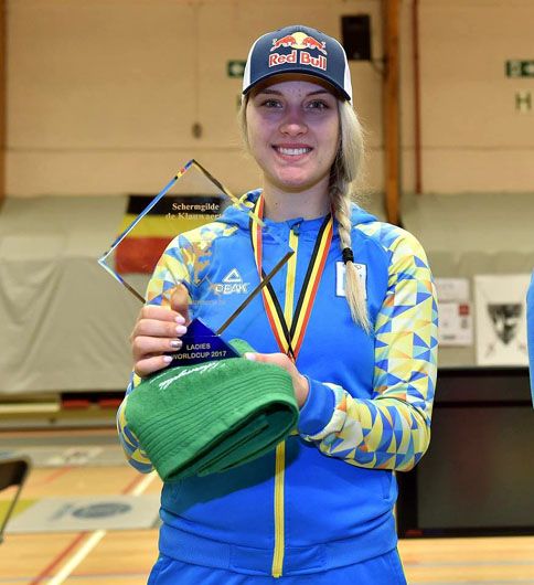 Найсильніша шаблістка України Ольга Харлан виграла етап Кубка світу