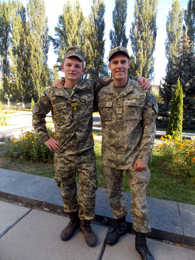 Із окопів — за парти: колишні учасники АТО активно здобувають вищу військову освіту