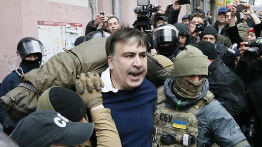 Нерятівний дах: як СБУ затримувала Саакашвілі (фото)