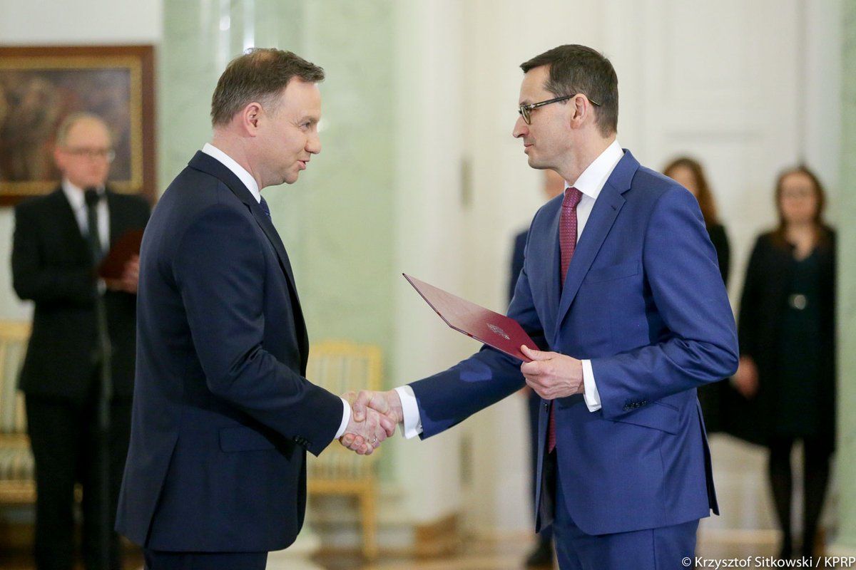 У Польщі  прем’єр - Матеуш Моравєцький