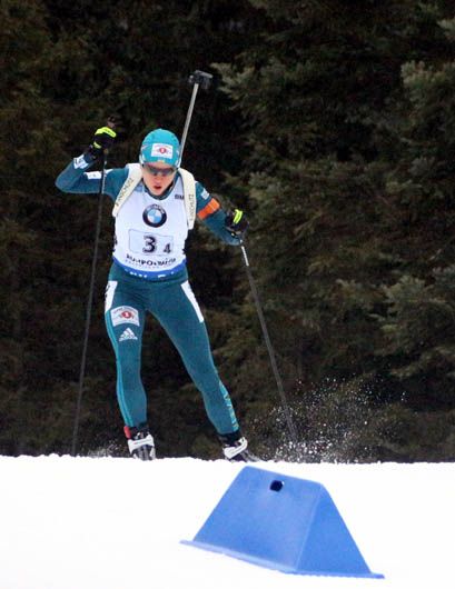 Українські біатлоністи невдало провели генеральну репетицію олімпійської естафети