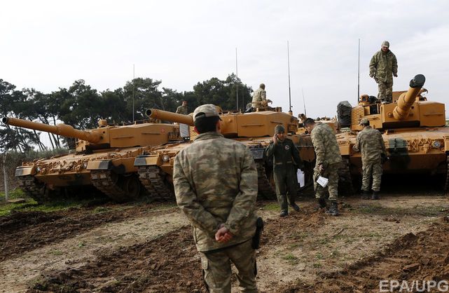 В сирійському місті Афрін Туреччина розпочала наземну військову операцію