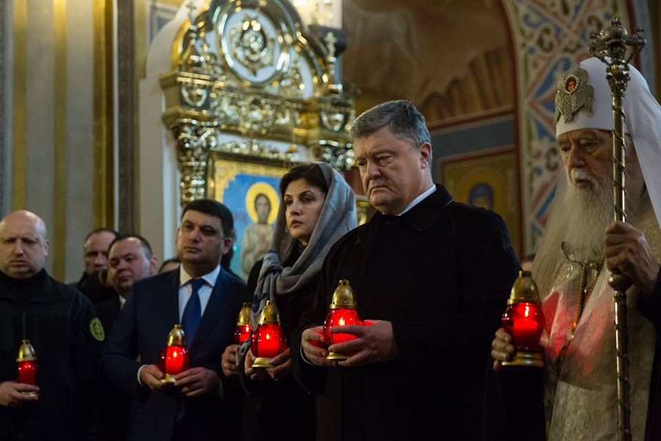 У Михайлівському соборі відбулася панахида за Небесною Сотнею