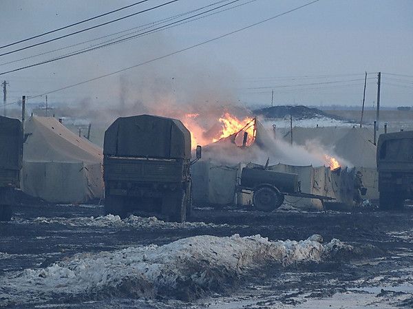 На полігоні Широкий Лан внаслідок пожежі загинув військовий
