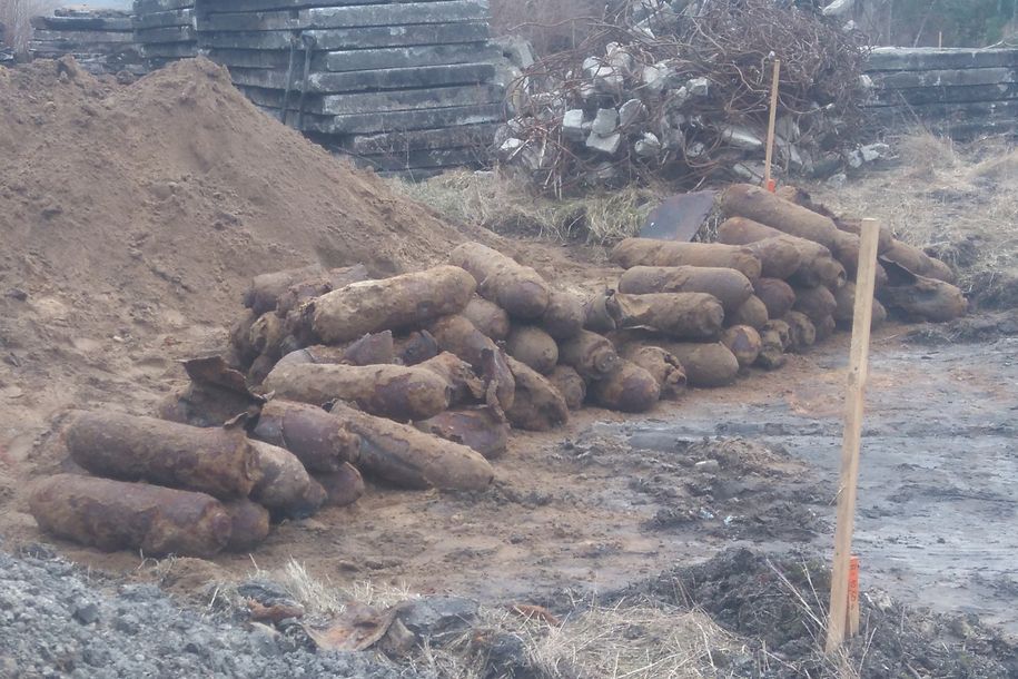 У Польщі знайшли 100 бомб часів Другої світової на території військової бази