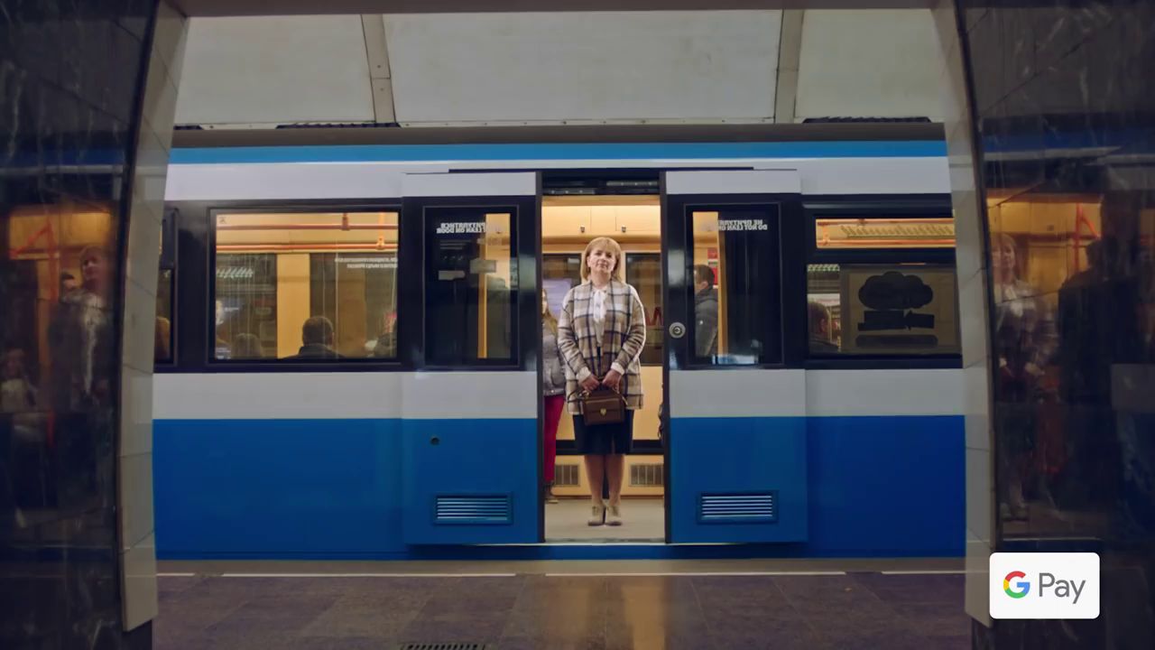 У київському метро зняли рекламу Google Pay (відео)