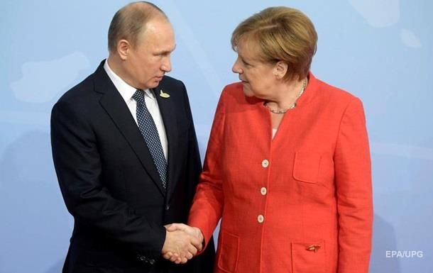 Меркель і Путін обговорили миротворців на Донбасі