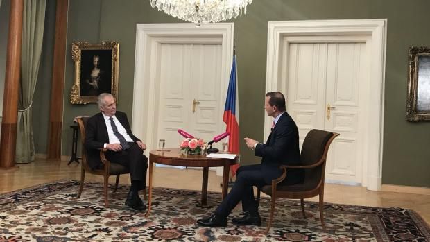 Земан заявив про виробництво «Новічка» в Чехії