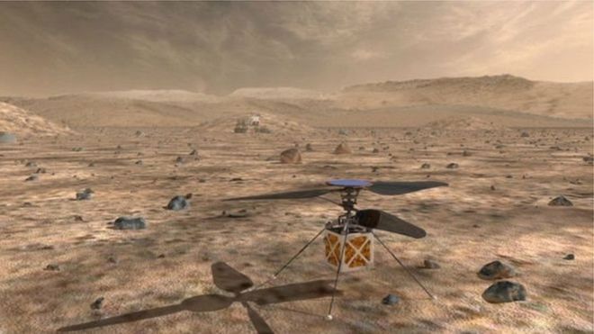 На Марсі випробують вертоліт NASA