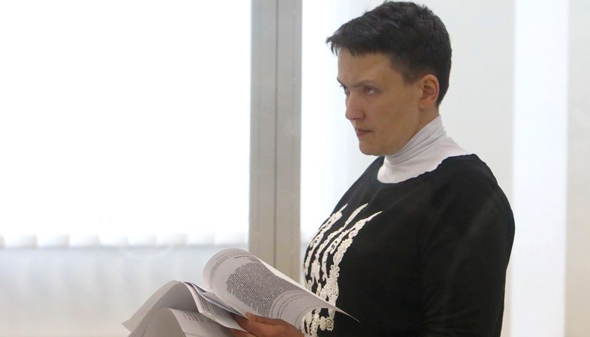 Надія Савченко знову оголосила голодування через продовження арешту