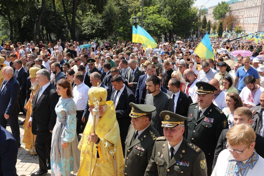 У Києві відбулася хресна хода УПЦ КП до 1030-річчя хрещення Русі-України (фото)