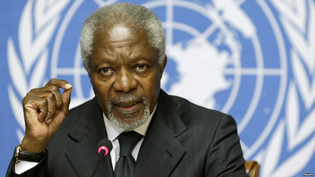 Екс-генсек ООН Кофі Аннан помер у віці 80 років
