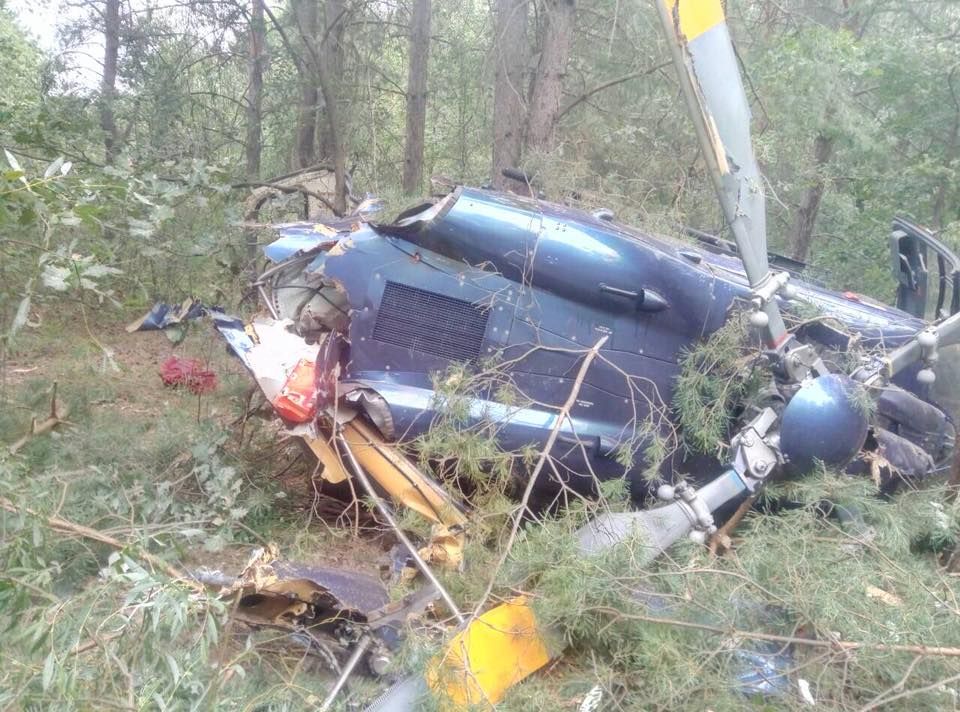 У Києві розбився гвинтокрил: постраждали 2 людей