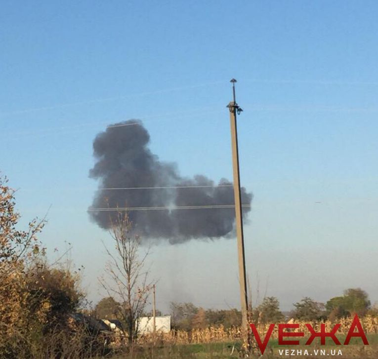 На Вінничині розбився Су-27: комбриг Іван Петренко і військовий Нацгвардії США загинули (фото, відео)