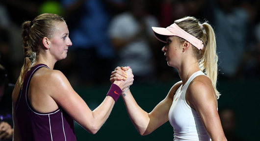 Еліна Світоліна перемогла Петру Квітову на Підсумковому турнірі WTA