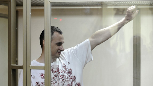 Олег Сенцов отримав премію академіка Сахарова від Європарламенту