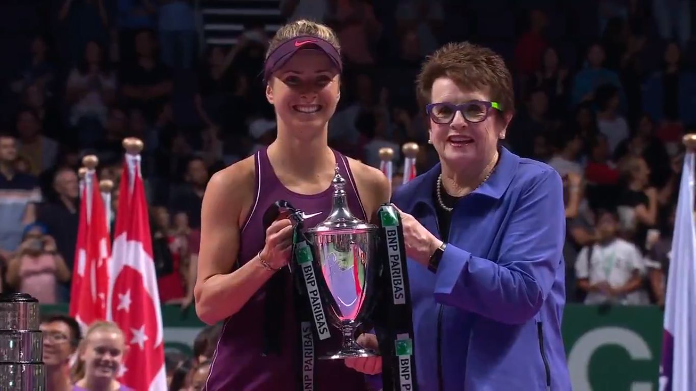 Еліна Світоліна сенсаційно виграла підсумковий турнір WTA в Сінгапурі (відео)