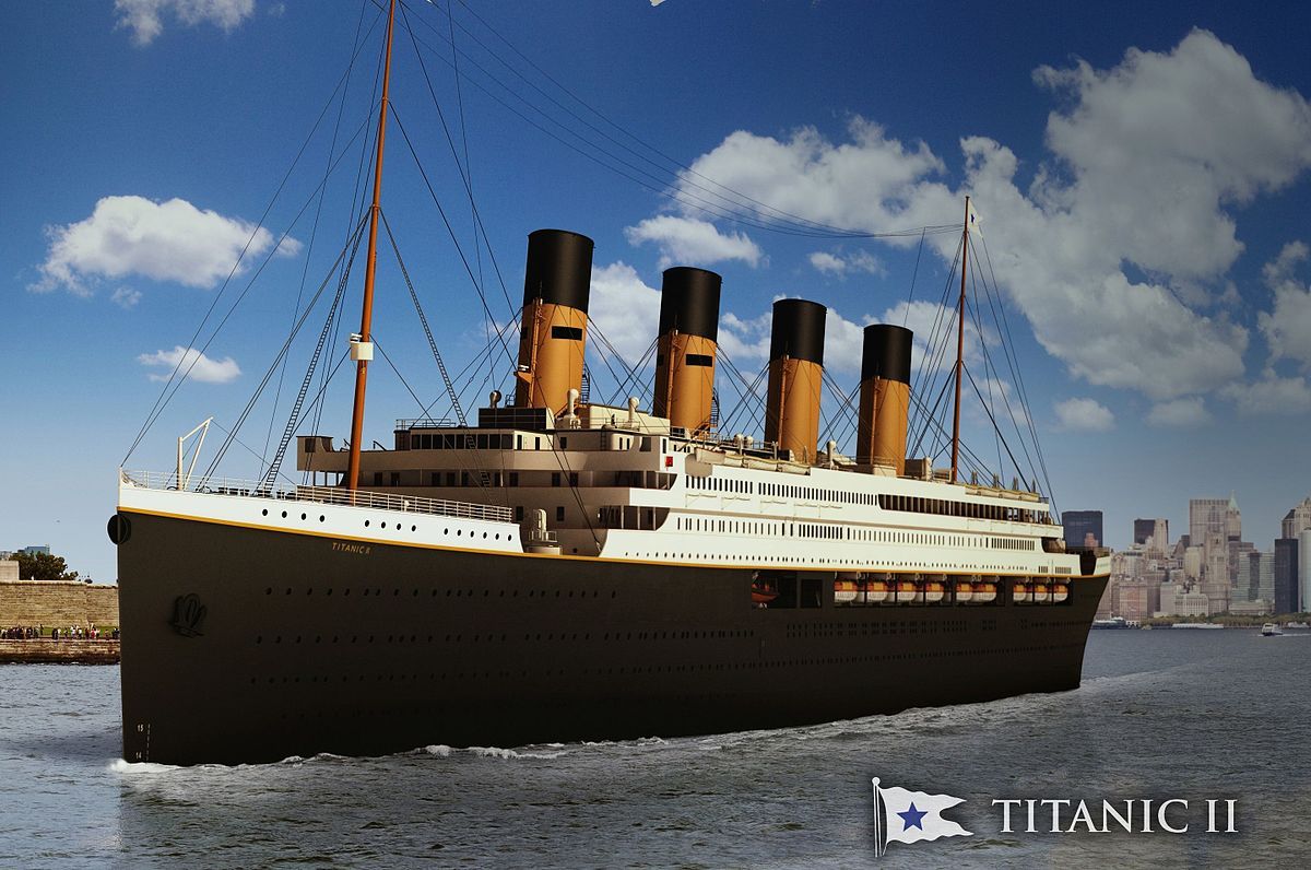 Точна копія «Титаніка» відправиться із Саутгемптона в Нью-Йорк у 2022 році