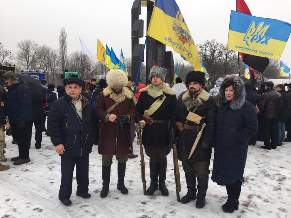 У Базарі на Житомирщині перепоховали останки загиблих 97 років тому воїнів УНР (фото)