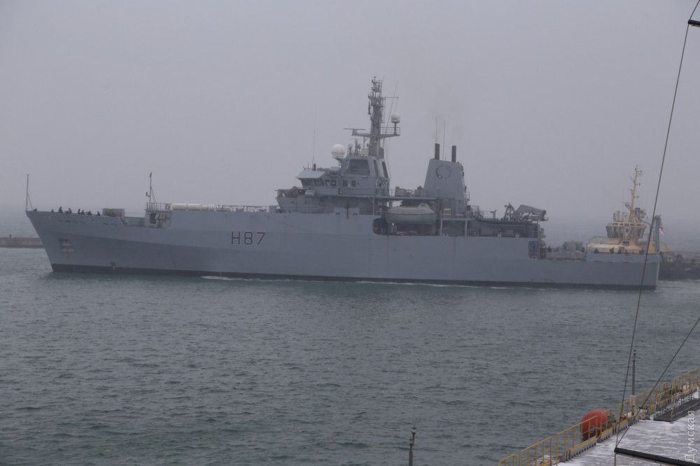 Корабель НАТО прибув у порт Одеси
