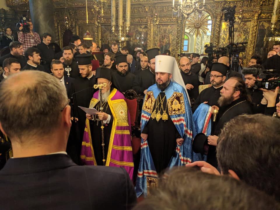 «Український народ чекав цього цілих сім століть»: звернення Вселенського патріарха Варфоломія