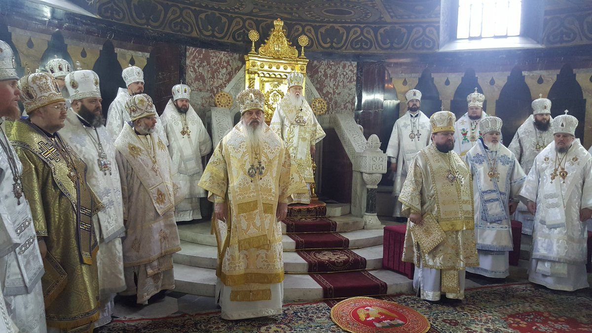 У Володимирському соборі відбулася святкова літургія до 90-річчя патріарха Філарета