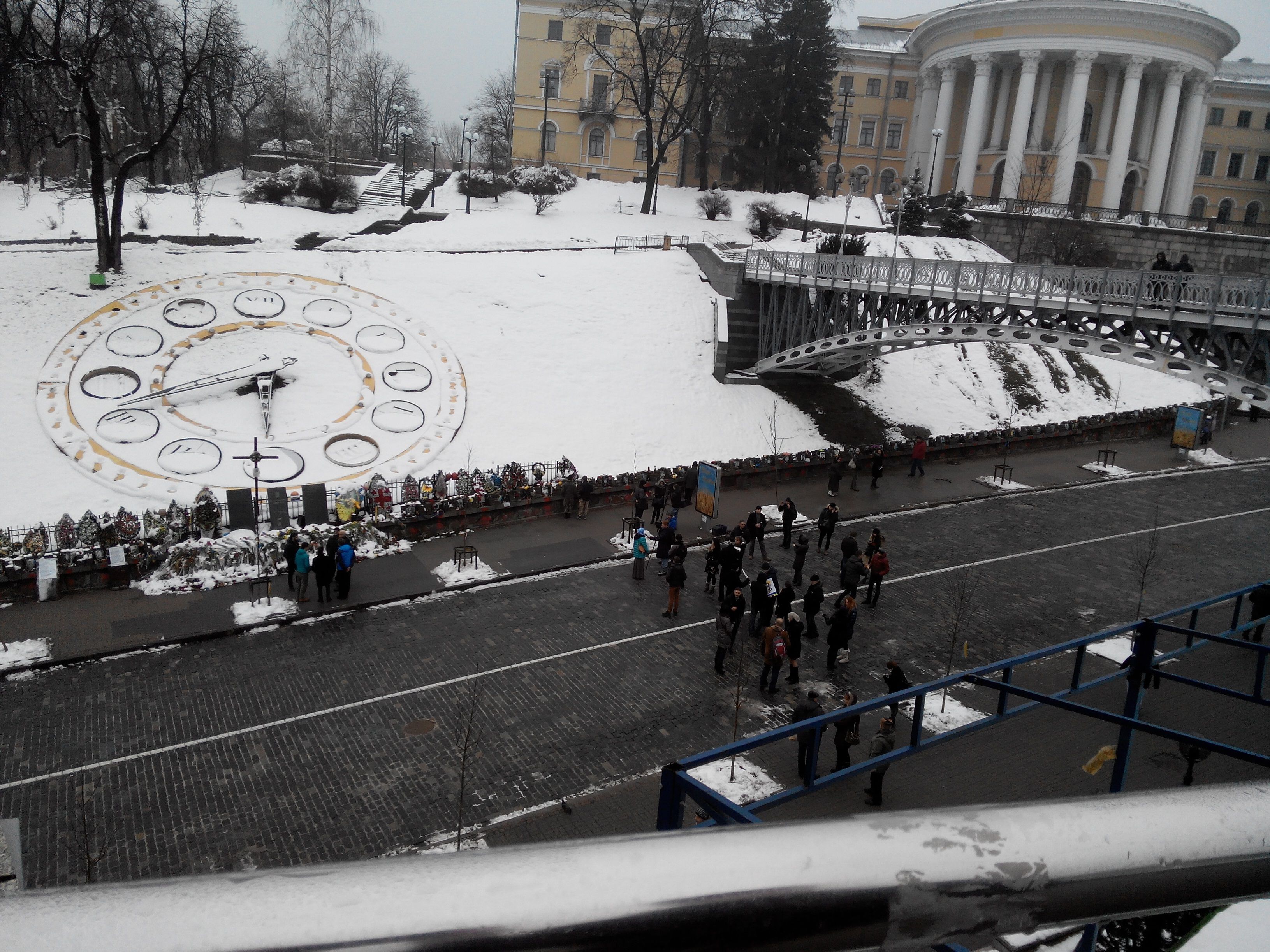 З алеї Героїв Небесної сотні в Києві знято арешт
