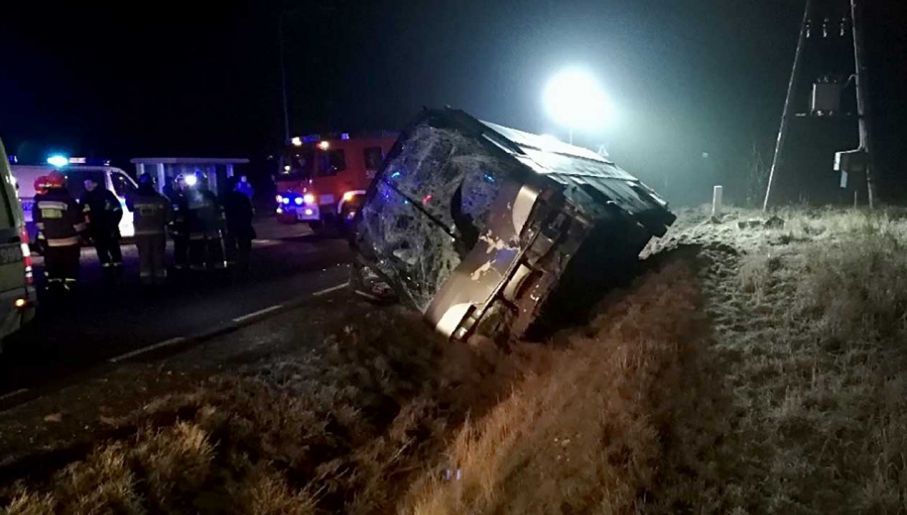 У Польщі в аварію потрапив автобус з українцями. Водій загинув