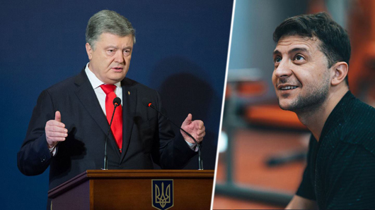 Букмекери віддають перші місіця у президентських перегонах Петру Порошенку і Володимиру Зеленському