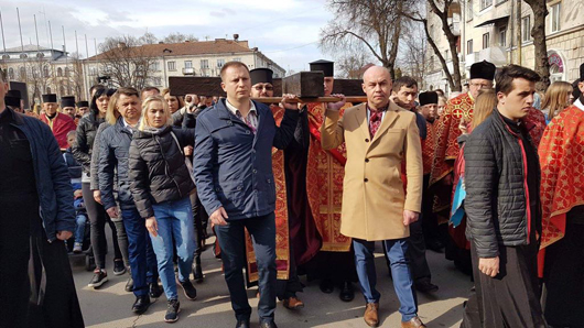 Тернополяни долучилися до символічної дороги Сина Божого