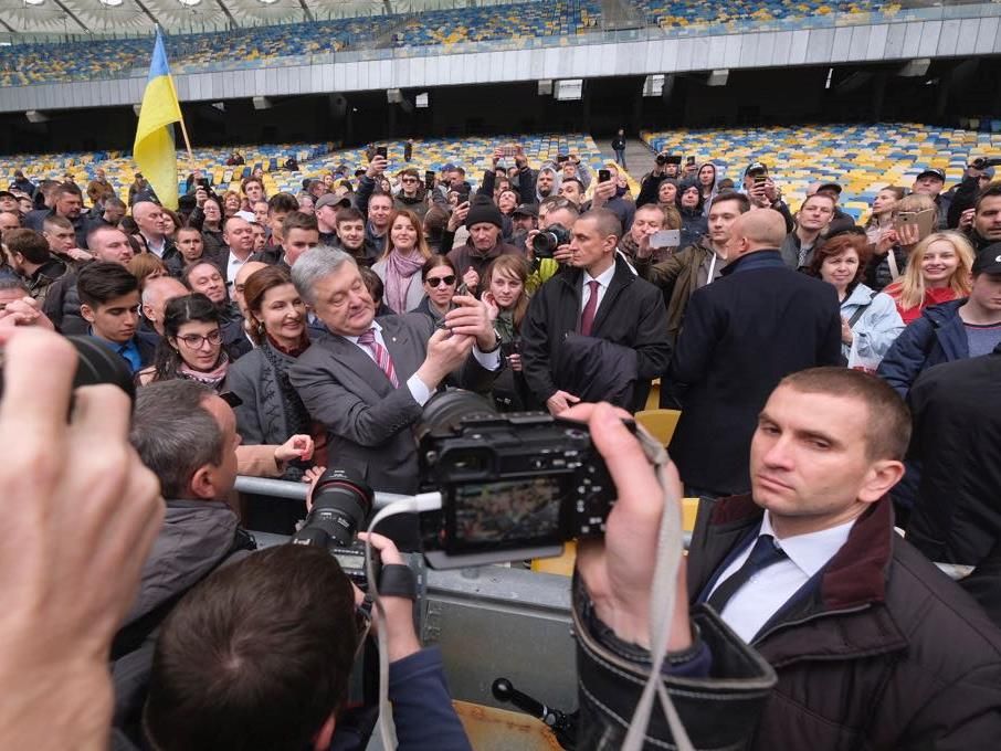 Порошенко і Зеленський погодили дебати на стадіоні «Олімпійський»