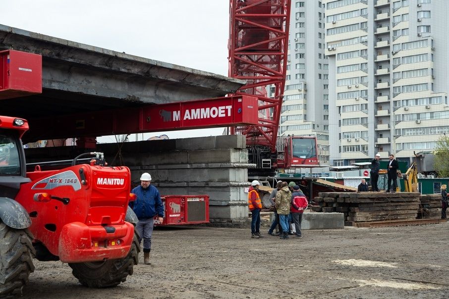 Кличко опублікував відео демонтажу Шулявського шляхопроводу