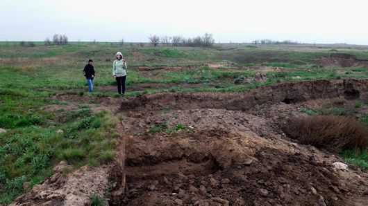 На Херсонщині «чорні» археологи вщент розграбували античне городище