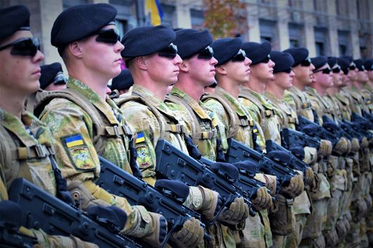 Піхотинці української армії вперше відзначили професійне свято